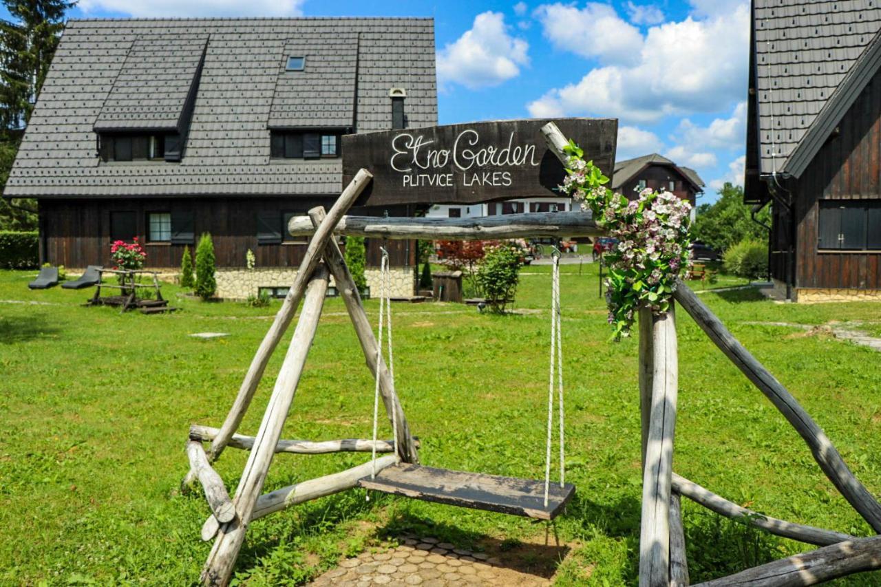 Plitvice Luxury Etno Garden Hotell Plitvička Jezera Eksteriør bilde