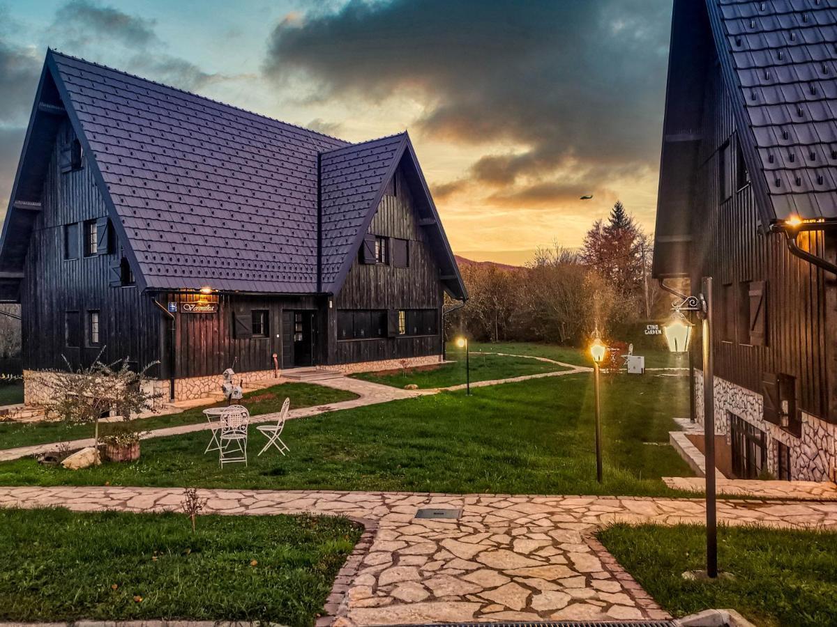 Plitvice Luxury Etno Garden Hotell Plitvička Jezera Eksteriør bilde