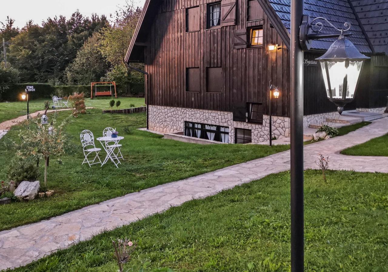 Plitvice Luxury Etno Garden Hotell Plitvička Jezera Eksteriør bilde