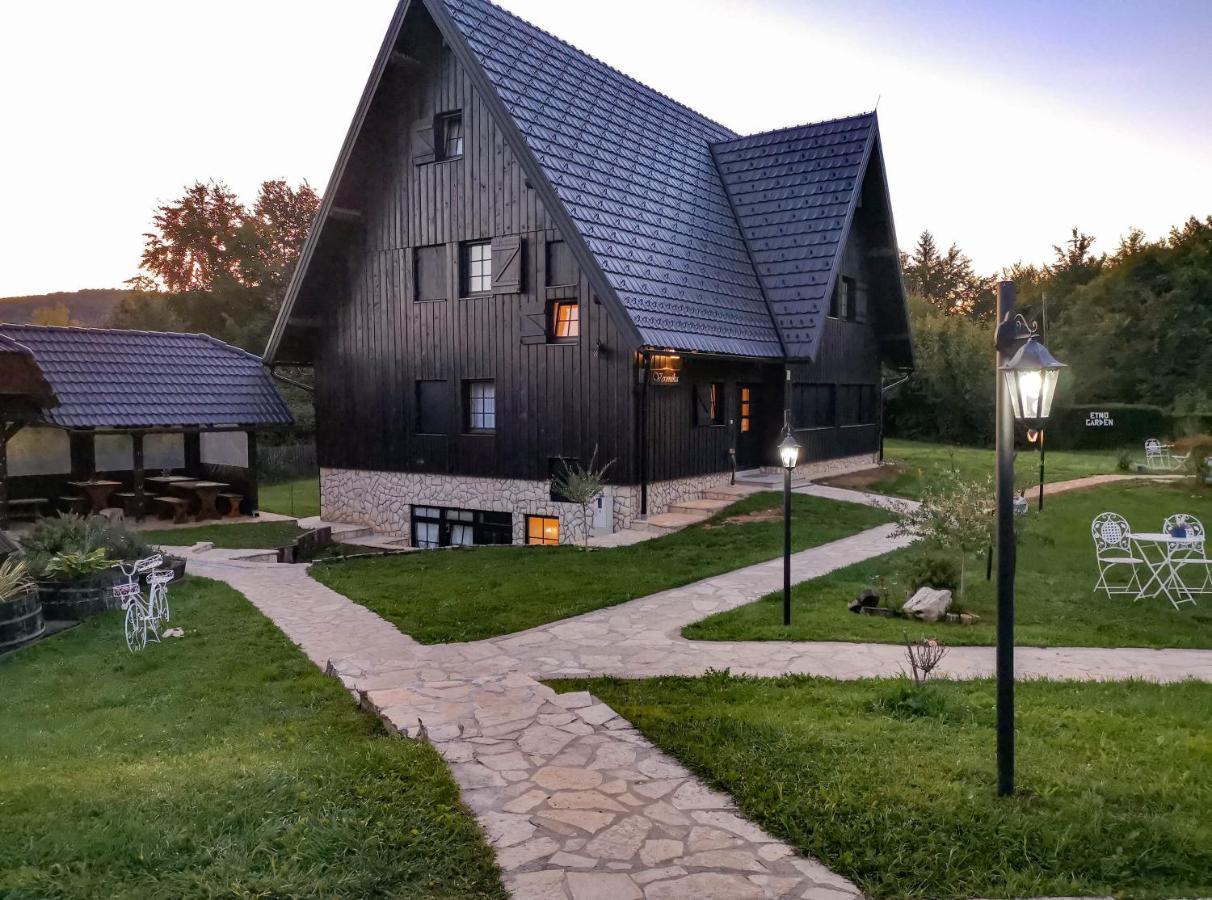 Plitvice Luxury Etno Garden Hotell Plitvička Jezera Eksteriør bilde