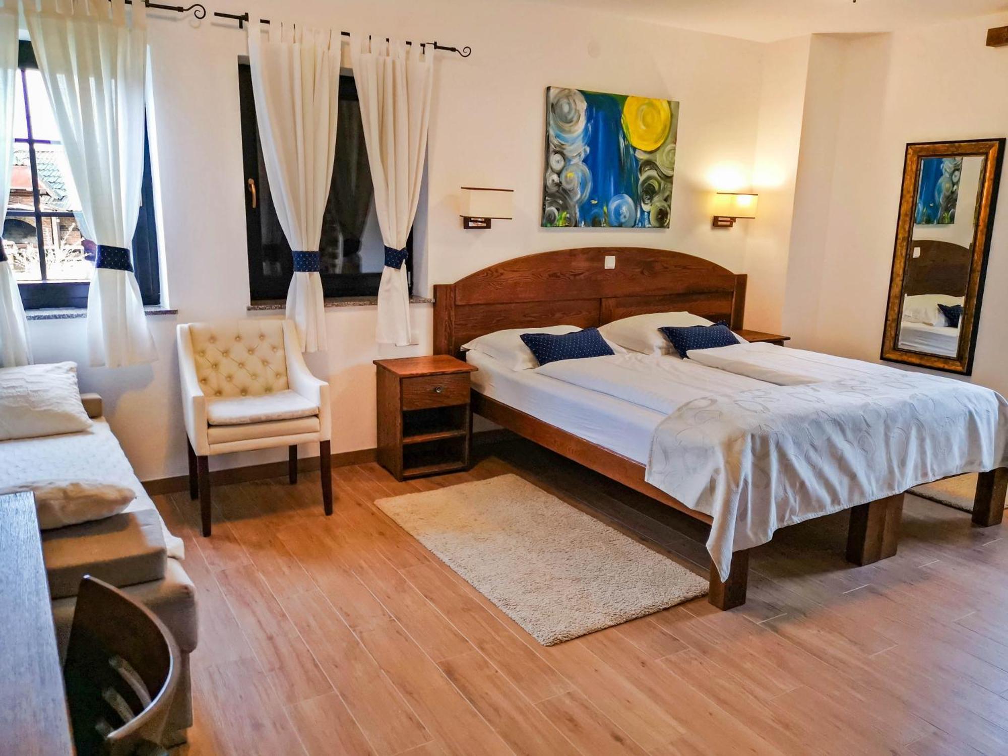 Plitvice Luxury Etno Garden Hotell Plitvička Jezera Rom bilde